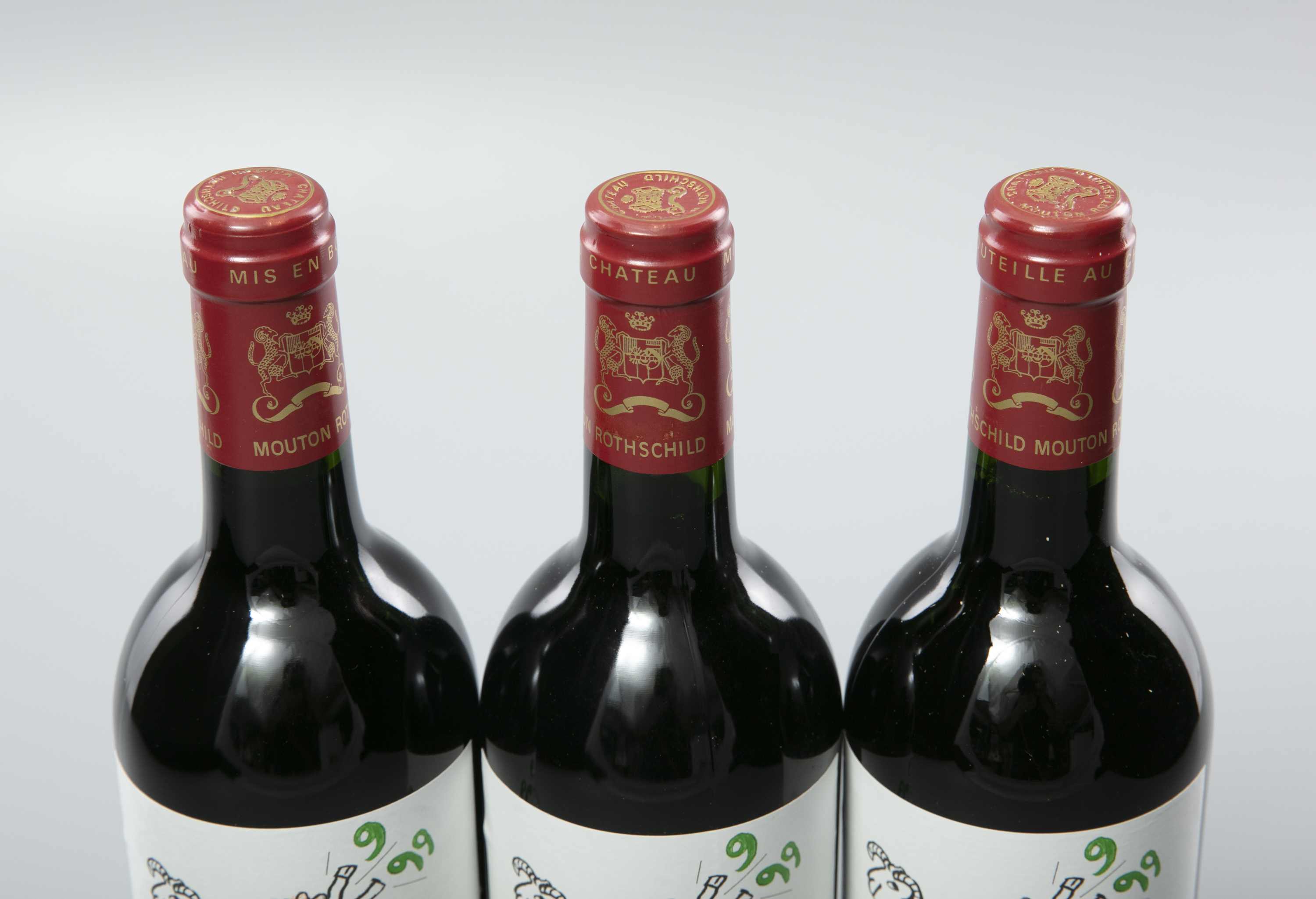 CHATEAU MOUTON ROTHSCHILD Pauillac, 1999 3 bottle - Image 6 of 7