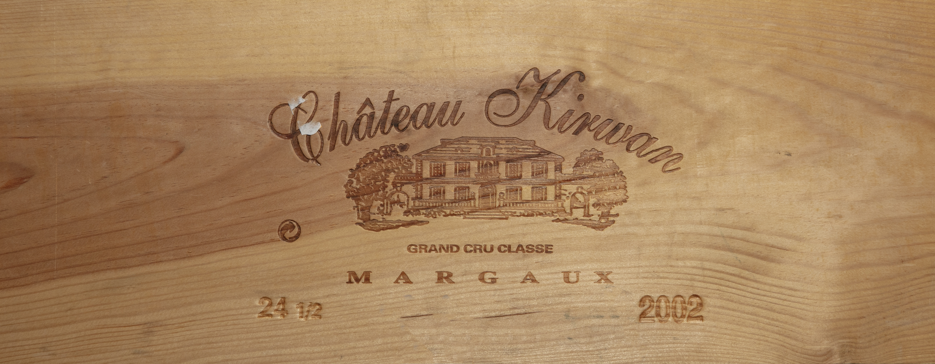 CHATEAU KIRWAN Margaux, 2002 1 case of 24 half bottles, unopened