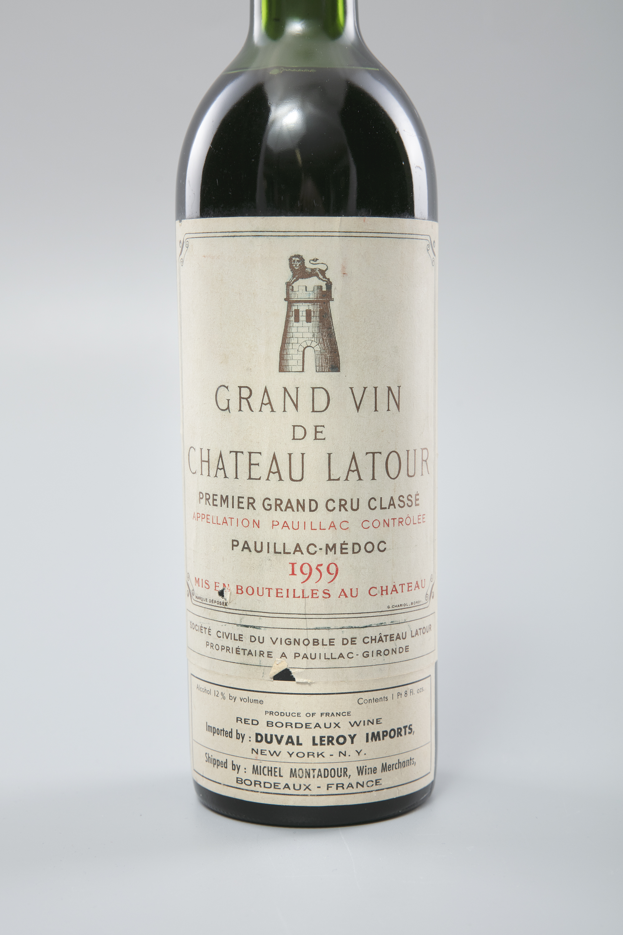 CHATEAU LATOUR Pauillac, 1959 1 bottle - Image 3 of 6