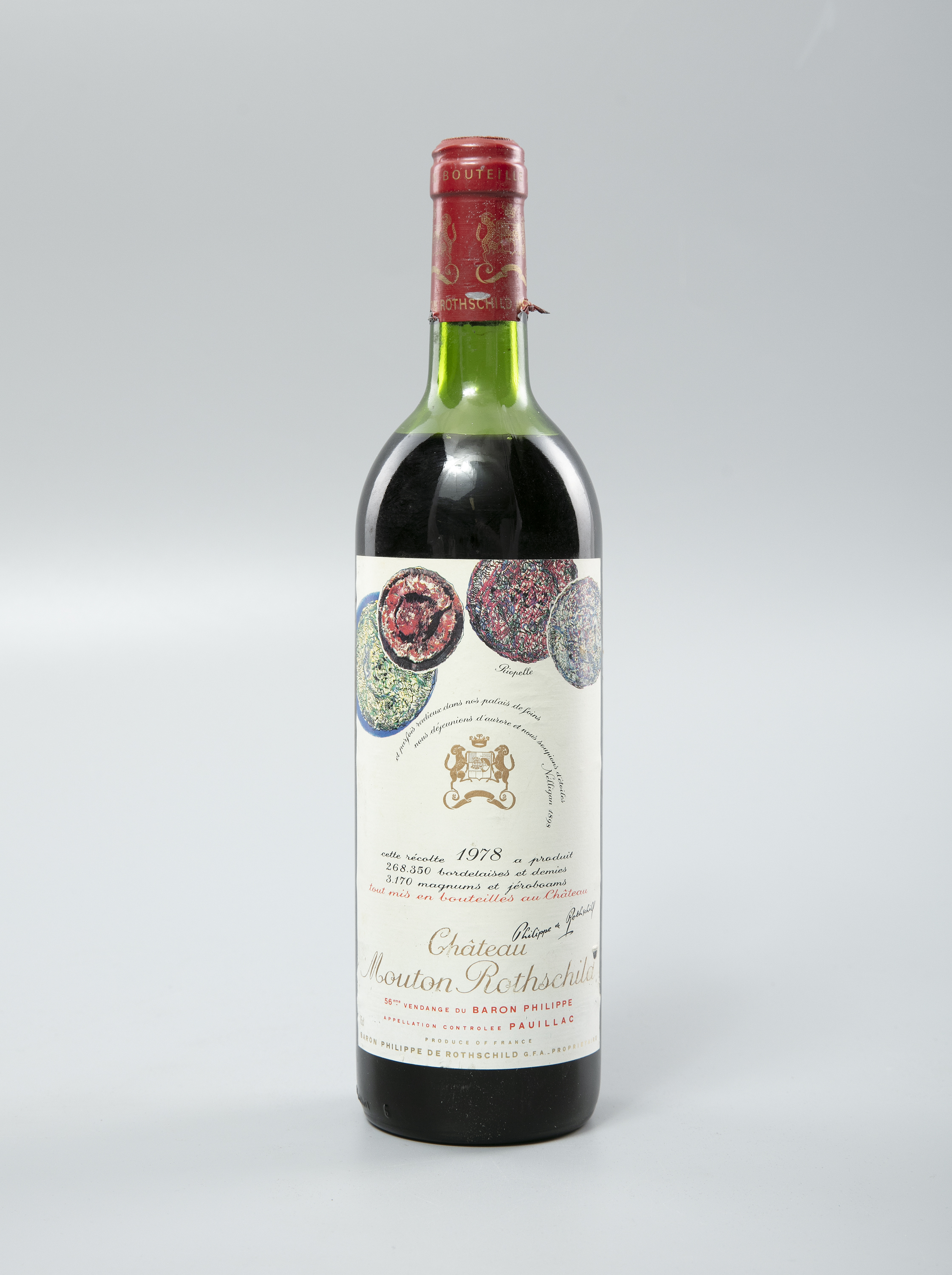 CHATEAU MOUTON ROTHSCHILD Pauillac, 1978 1 bottle