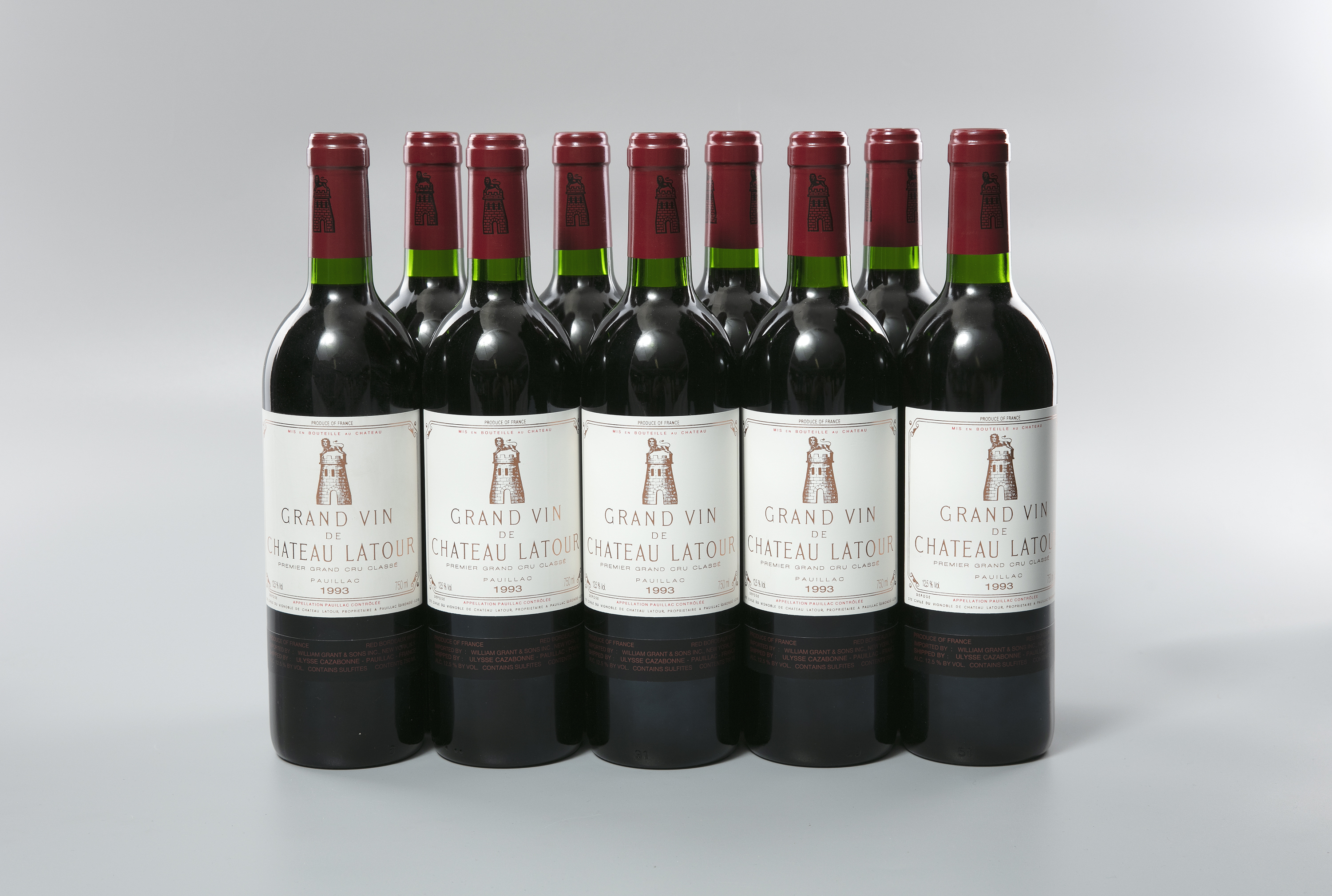 CHATEAU LATOUR Pauillac, 1993 9 bottles - Image 4 of 14