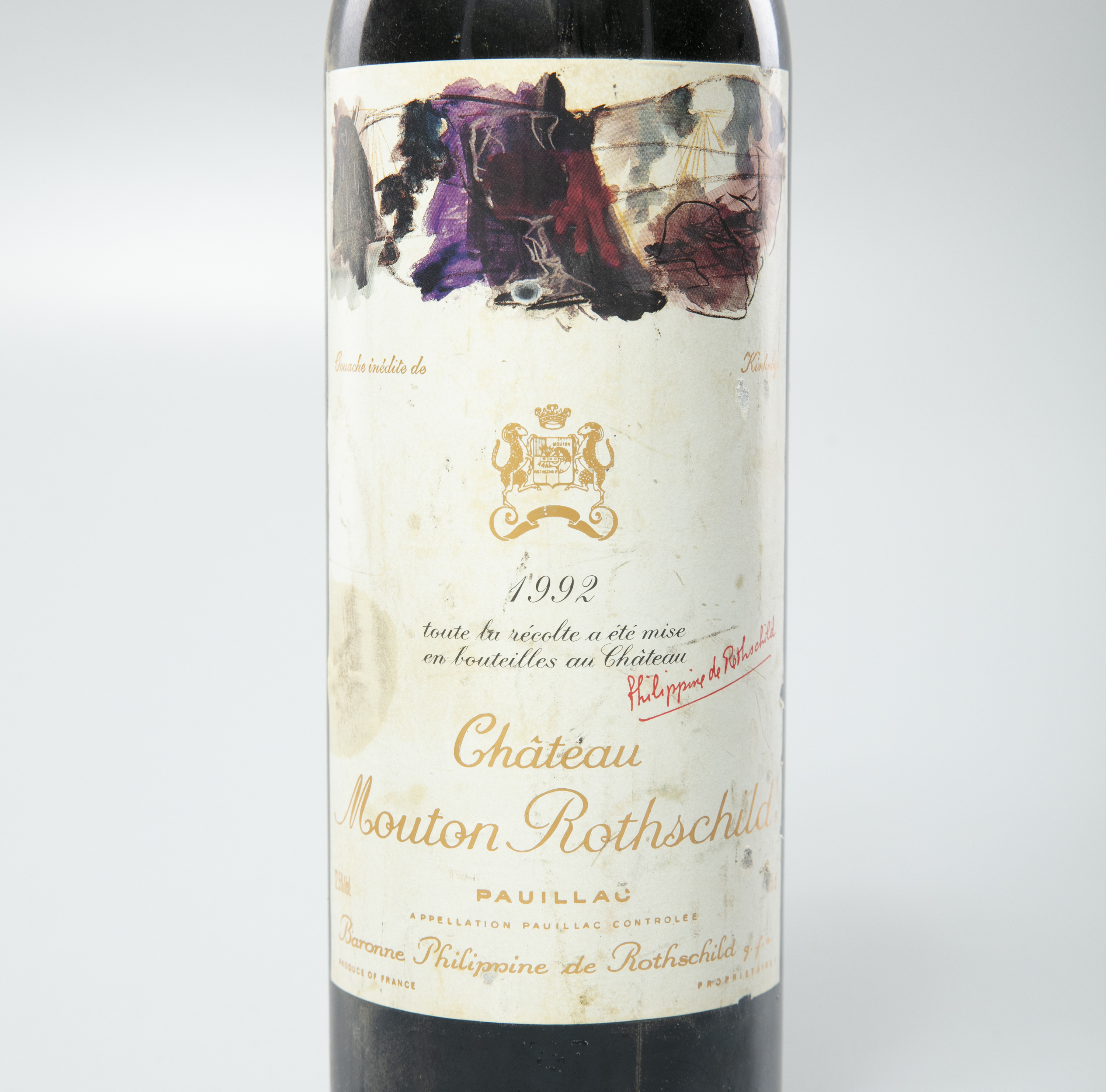 CHATEAU MOUTON ROTHSCHILD Pauillac, 1992 1 bottle - Image 2 of 4