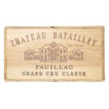 CHATEAU BATAILLEY Pauillac, 1988 1 case, unopened