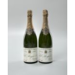 POL ROGER EXTRA CUVEE RESERVE Champagne, 1966 2 bottles