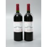 CHATEAU LYNCH BAGES Pauillac, 2007 2 bottles