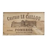 CHATEAU LE CAILLOU Pomerol, 2000 1 case of 6 bottles unopened