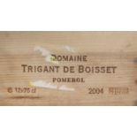 DOMAINE TRIGANT DE BOISSET Pomerol, 2004 1 case, unopened