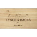 CHATEAU LYNCH BAGES Pauillac, 2011 1 case, unopened