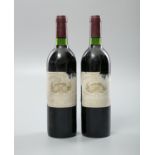 CHATEAU MARGAUX Margaux, 1982 2 bottles