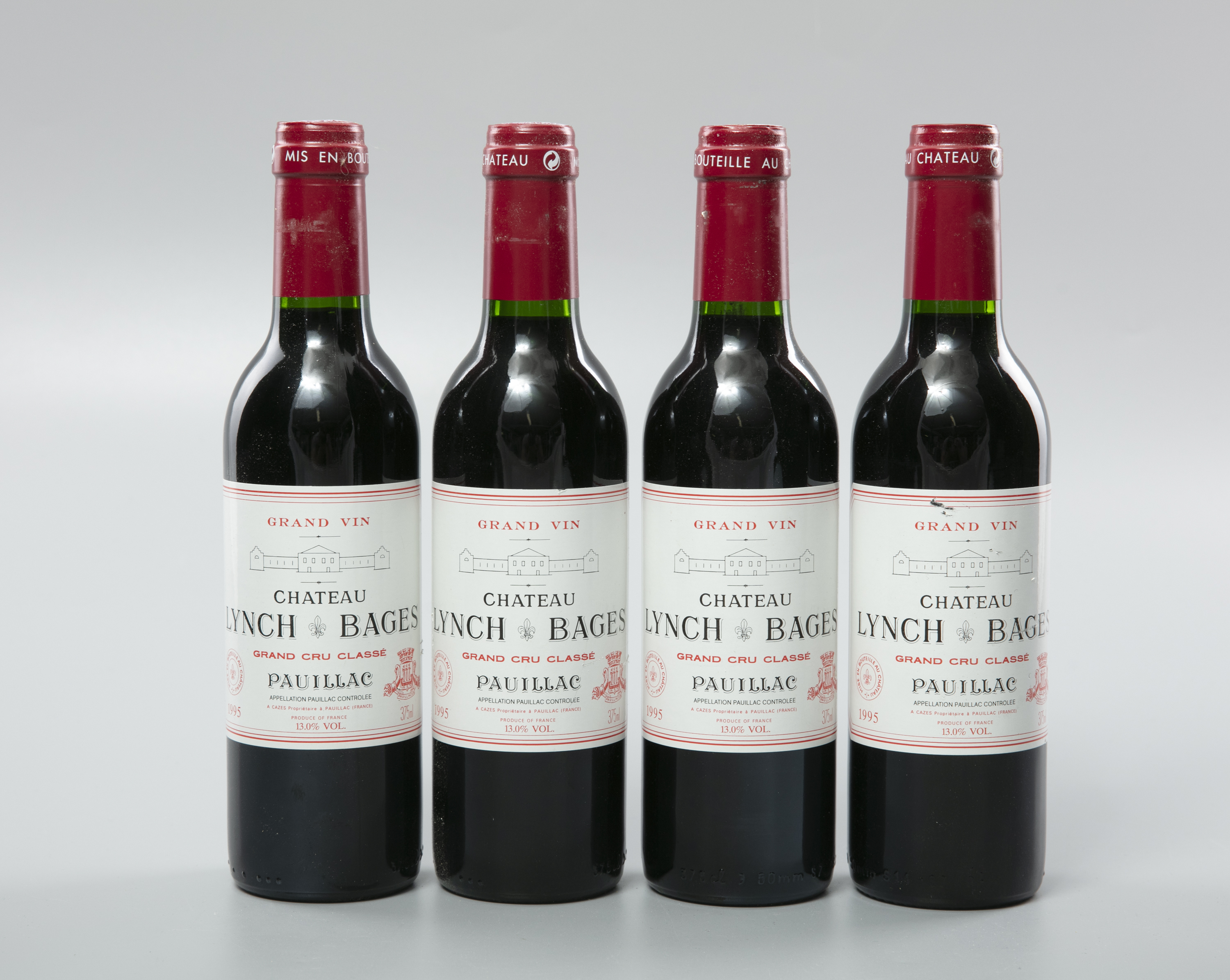 CHATEAU LYNCH BAGES Pauillac, 1995 4 half bottles