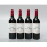 CHATEAU LYNCH BAGES Pauillac, 1995 4 half bottles