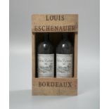 CHATEAU SAINT GERMAIN Louis Eschenauer, 1988 2 bottles in presentation case CHATEAU VIEUX COUTELIN