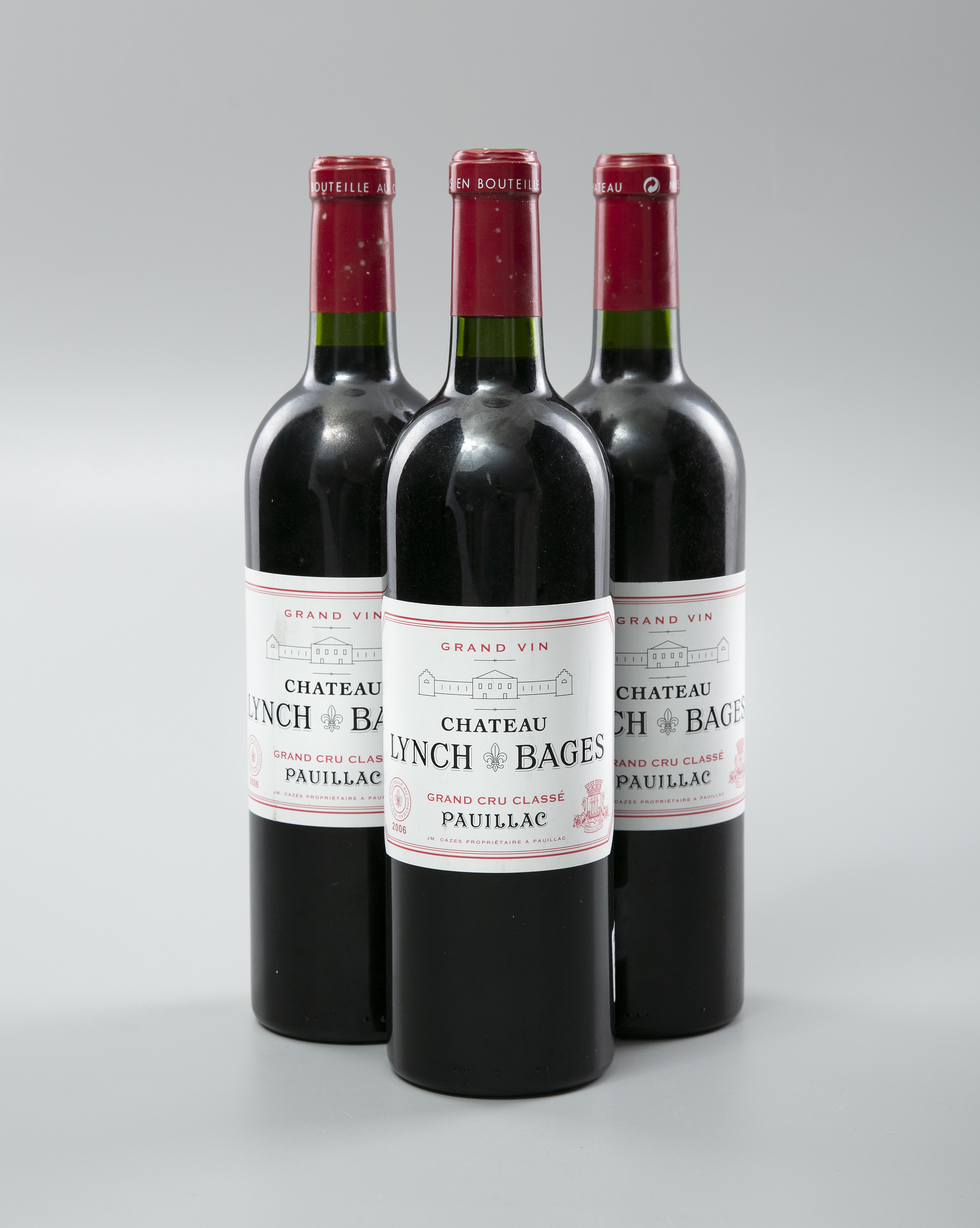 CHATEAU LYNCH BAGES Pauillac, 2006 3 bottles