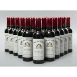 CHATEAU GRAND PUY DUCASSE Pauillac, 2002 1 case of 23 half bottles, opened