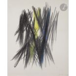 Hans HARTUNG (1904-1989)PM1961-68-1961Pastel.Signé et daté en bas à droite.46 x 38 cmProvenance :