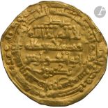 SAMANIDES. Règne de Mansur II (387-389 H / 997-999). Dinar d'or daté 387 H / 997, au nom de Mansûr
