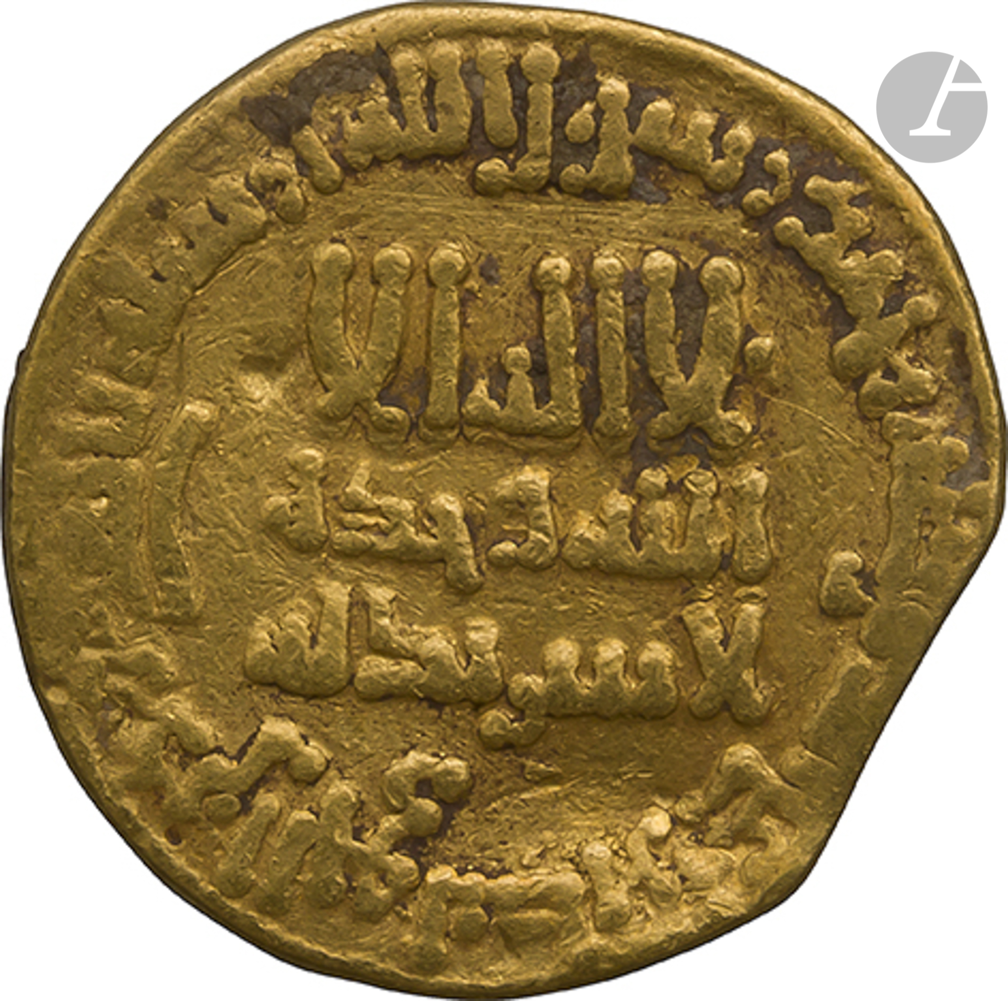 ABBASSIDES. Règne de Harûn al-Rashîd (170-193 H / 786-809). Dinar d'or daté 183 H / 799, au nom de - Image 2 of 2