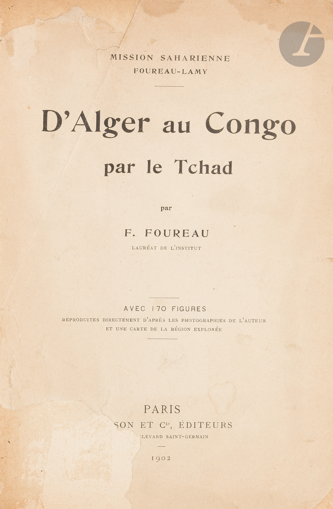 BARTH H., Travels and Discoveries in North and Central Africa, being a Journal of an Expédition