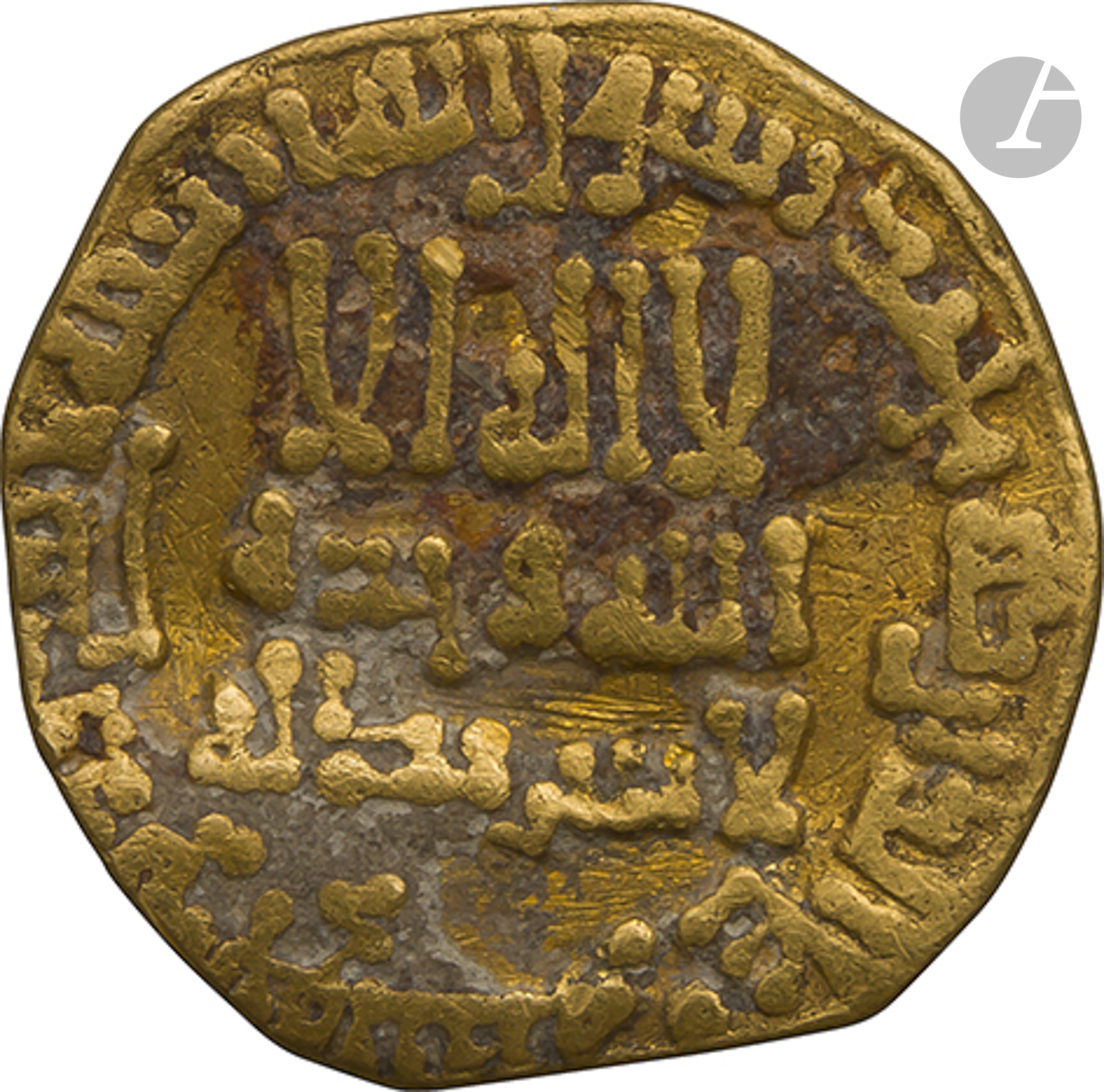 ABBASSIDES. Règne de Harûn al-Rashîd (170-193 H / 786-809). Dinar d'or daté 190 H / 805. Poids : 3,8 - Image 2 of 2