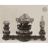 PHOTOGRAPHE NON IDENTIFIÉ Catalogues d'objets d'art chinois et d'Asie du Sud-Est, c. 1890-1910.