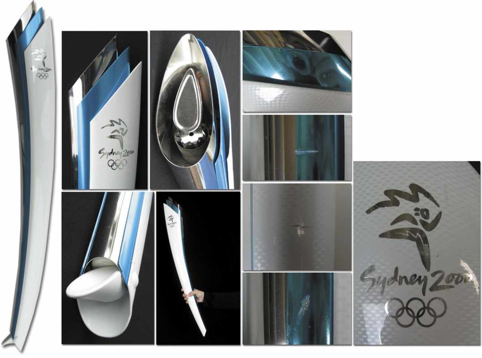 Olmypic Games 2000. Official Torch Sydney - Official Olympic torch Sydney 2000. Stainless steel