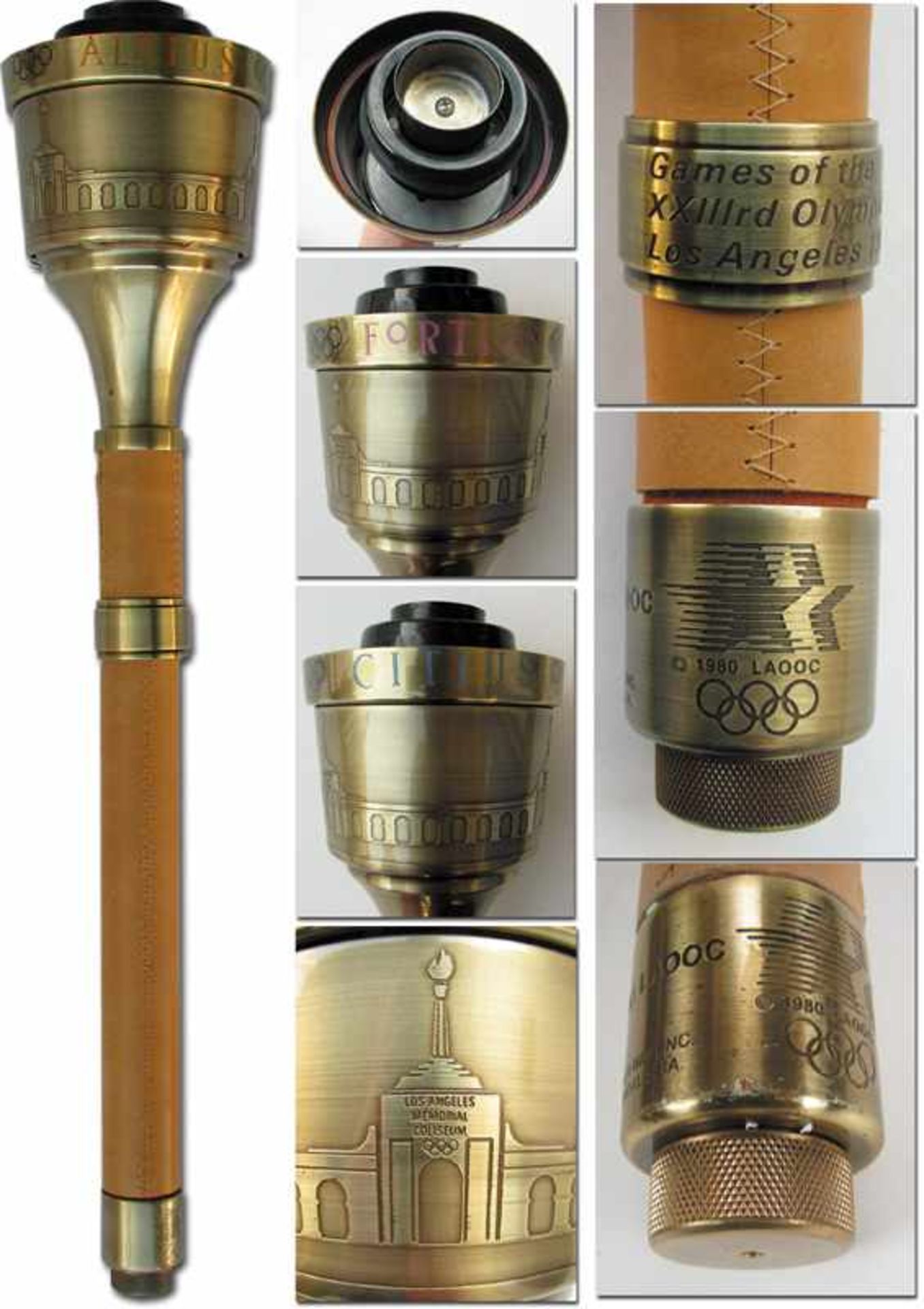 Olympic Games Los Angeles 1984. Official Torch - Official torch from the Olympic Games Los Angeles