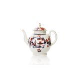 18th C ENGLISH PORCELAIN TEAPOT