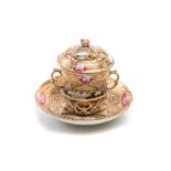 KPM PORCELAIN TREMBLEUSE CUP & SAUCER