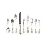 121 PIECE AMERICAN FLATWARE SERVICE, 4,271g