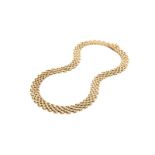 YELLOW GOLD LINK NECKLACE, 29g