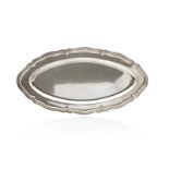 AUSTRIAN SILVER MEAT PLATTER, 1,456g