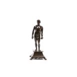 19TH C BRONZE OF A CLASSICAL NUDE