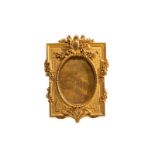 19TH C ORMOLU PICTURE FRAME