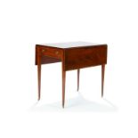 ENGLISH GEORGE III MAHOGANY PEMBROKE TABLE