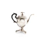 SWEDISH EMPIRE SILVER COFFEE POT, 942g