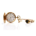 14K GOLD ELGIN POCKET WATCH, 152g