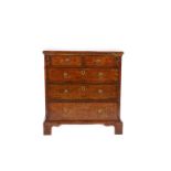 GEORGE III ENGLISH OAK BACHELOR'S CHEST