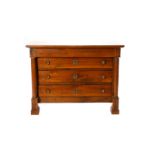 FRENCH ROSEWOOD FOUR DRAWER CHEST