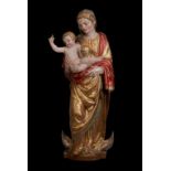 Arnao de Bruselas (c. 1515 - c. 1565) "Virgen con el niño"