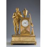 Joseph Revel (1775-1828) Reloj imperio de bronce dorado Trabajo francés, (1799-1815)