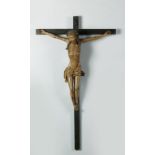 Escuela española, S. XV-XVI “Cristo” Madera tallada y policromada.