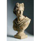 Busto decorativo del Apollo Belvedere, S. XX..