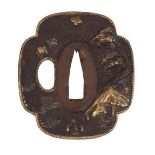 Tsuba o guardamano de catana japonesa