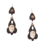 Pendientes largos S. XIX