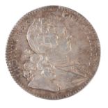 Jetón francés en plata de Luis XV. Ordinaire des guerres 1725? 1723?