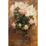 GABRIEL PUIG RODA (Tírig 1865 - Vinaroz 1919)Jarrón de flores
