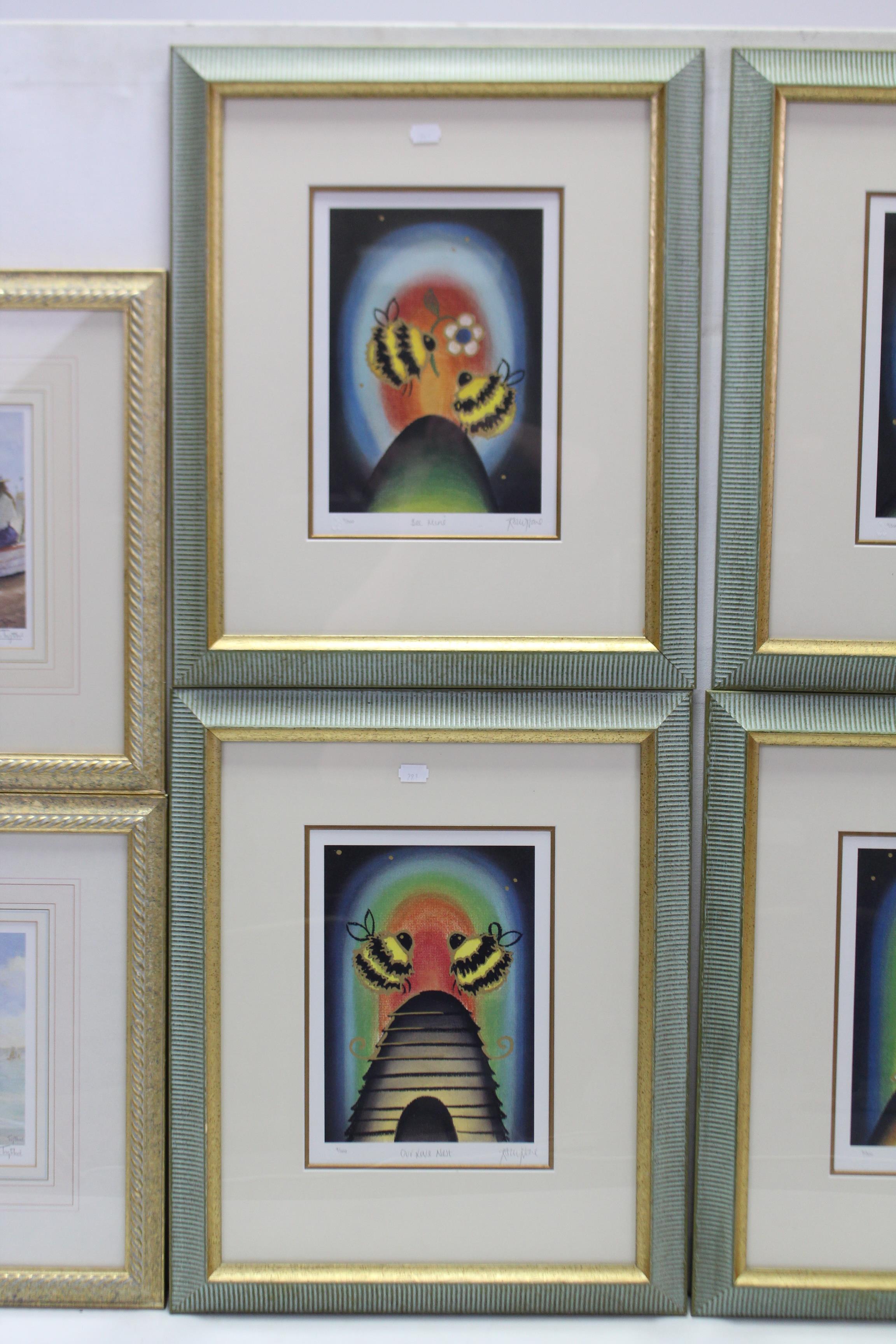 Four Limited Edition coloured prints by Kelly Jane; together with eight various other Limited - Image 2 of 6