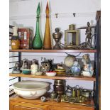 Various items of platedware, metalware, china, etc.