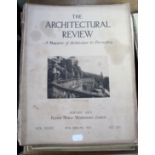 Seventeen volumes “THE ARCHITECTURAL REVIEW” (A magazine of Architecture & Decoration), circa