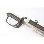 A George V British infantry officer’s dress sword by Hobson & Sons of Lexington St, London, the 30¾”